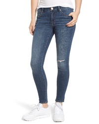 1822 Denim Ripped Mid Rise Ankle Jeans