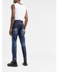 DSQUARED2 Ripped Slim Fit Jeans