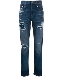 R13 Ripped Slim Fit Jeans