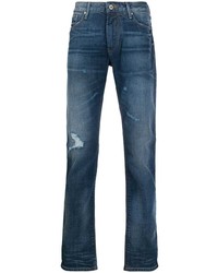 Emporio Armani Ripped Slim Fit Jeans