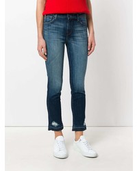 J Brand Ruby High Rise Cropped Jeans