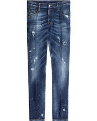 DSQUARED2 Skate Distressed Slim Jeans