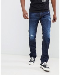 Love Moschino Skinny Jeans With Distressing