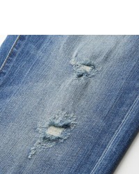 Uniqlo Slim Fit Distressed Jeans