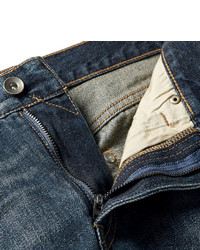 Club Monaco Slim Fit Distressed Washed Denim Jeans