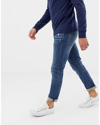 J.Crew Mercantile Slim Fit Flex Jeans In Mid Wash