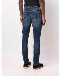 Dondup Stonewash Slim Leg Jeans