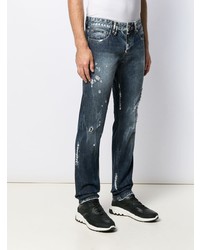 Philipp Plein Straight Cut Jeans