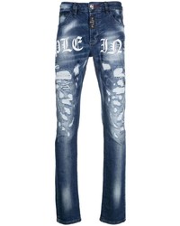 Philipp Plein Tm Super Straight Cut Jeans