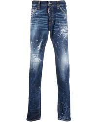 DSQUARED2 Twimphony Paint Splatter Jeans