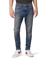 Hudson Jeans Zack Paint Splatter Skinny Jeans In Reform At Nordstrom
