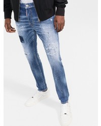 DSQUARED2 Bleach Ripped Jeans