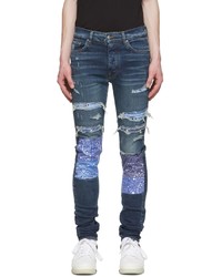 Amiri Blue Skinny Jeans