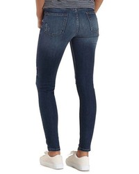 Charlotte Russe Ripped Knee Skinny Jeans