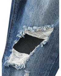 Choies Jeans With Cut Out Holes
