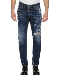 DSQUARED2 Cool Guy Distressed Denim Skinny Jeans Wild Mountain