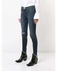 Frame Denim Distressed Effect Skinny Jeans