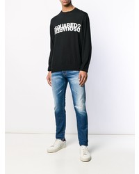 DSQUARED2 Distressed Skater Jeans