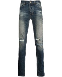 Ksubi Distressed Skinny Cut Jeans