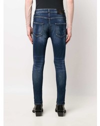 John Richmond Distressed Skinny Fit Jeans