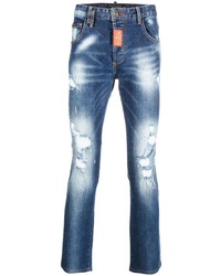 Philipp Plein Distressed Skinny Fit Jeans