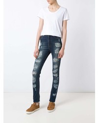 Amapô Distressed Skinny Jeans