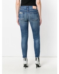 Moussy Vintage Distressed Skinny Jeans
