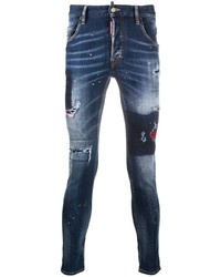 DSQUARED2 Distressed Skinny Jeans