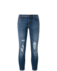 J Brand Distressed Skinny Jeans
