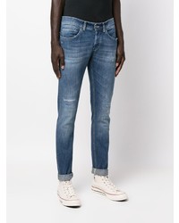 Dondup Distressed Slim Cut Jeans