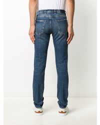 Eleventy Distressed Slim Fit Jeans
