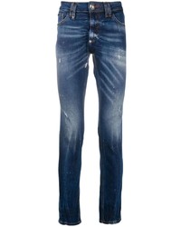 Philipp Plein Distressed Slim Fit Jeans