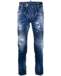 DSQUARED2 Distressed Slim Fit Jeans