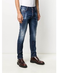 DSQUARED2 Distressed Stirrup Jeans