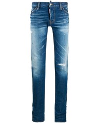 DSQUARED2 Distressed Stonewashed Jeans