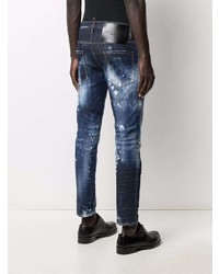 DSQUARED2 Distressed Straight Leg Jeans