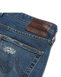AG Jeans Dylan Skinny Fit Distressed Denim Jeans