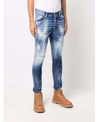 DSQUARED2 Eviction Notice Straight Jeans
