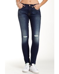 7 For All Mankind Gwenevere Distressed Skinny Jean
