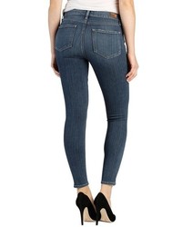 Paige Denim Hoxton High Rise Distressed Ankle Skinny Jeans