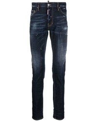 DSQUARED2 Icon Logo Patch Skinny Jeans