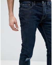 AllSaints Jeans In Skinny Fit With Knee Rips