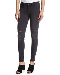 Frame Le Skinny Satine Distressed Jeans St Quintin Shred