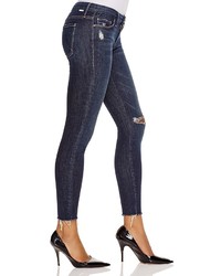 Mother Looker Distressed Skinny Jeans