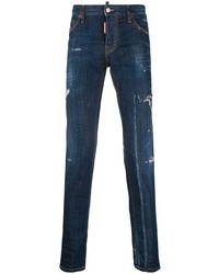 DSQUARED2 Mid Rise Distressed Effect Jeans