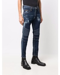 Philipp Plein Panelled Skinny Jeans