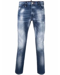 Philipp Plein Skinny Cut Washed Jeans
