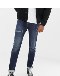 Jacamo Skinny Fit Jeans In Crosshatch