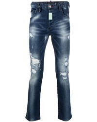 Philipp Plein Skull Patch Skinny Jeans