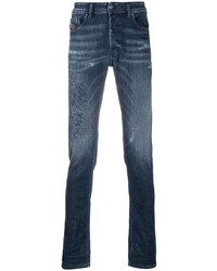 Diesel Sleenker Light Wash Skinny Jeans